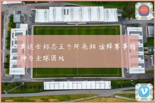 奥运会标志五个环亮相 诠释赛事精神与全球团结